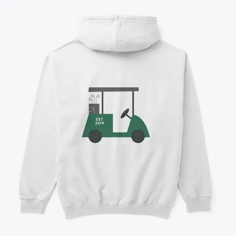 Adult White Hoodie 